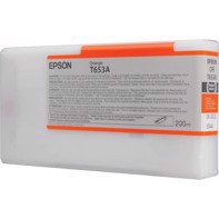 Epson Orange T653A - 200 ml Tintenpatrone für Epson Pro 4900
