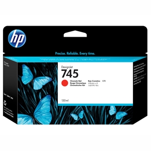 HP 745 cromatic red Tintenpatrone, 130 ml