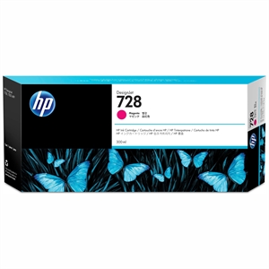 HP 728 300-ml-Patrone Magenta DesignJet