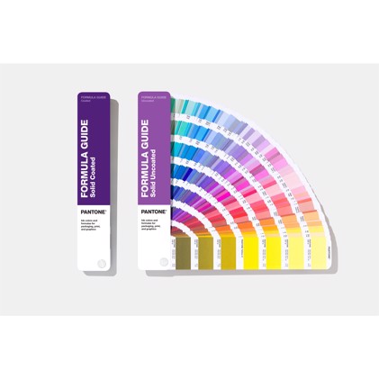 Pantone-Farbfächer und Anleitungen