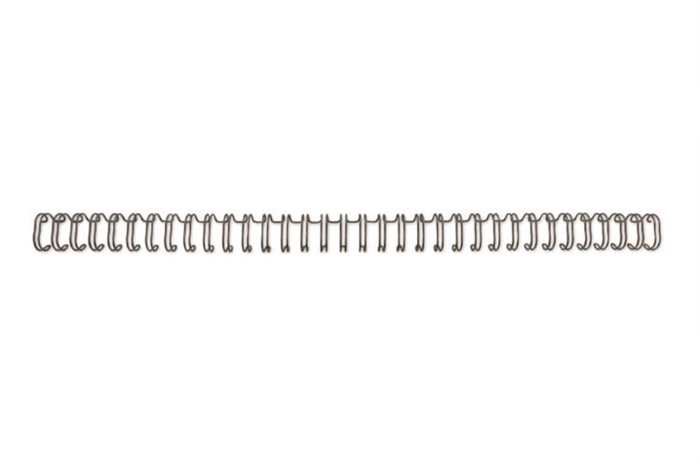 GBC Drahtbindung Rücken 3:1 NO5, 8 mm, A4, schwarz (100)