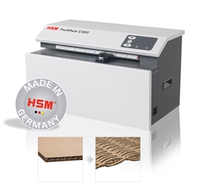HSM ProfiPack Papierschredder C400, Tischmodell
