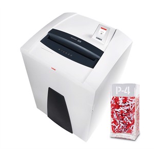 HSM Securio Shredder P44i P4 3,9x40 Konfetti mit CD-Schnitt inklusive.