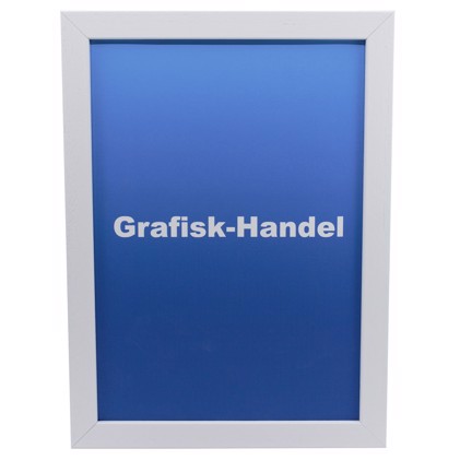 Rahmen mit entspiegeltem Glas für Fotos, Kunst und Poster - 50 x 70 cm, Weiß