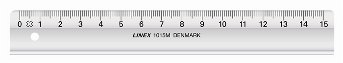 Linex Schullineal 15cm 1015M