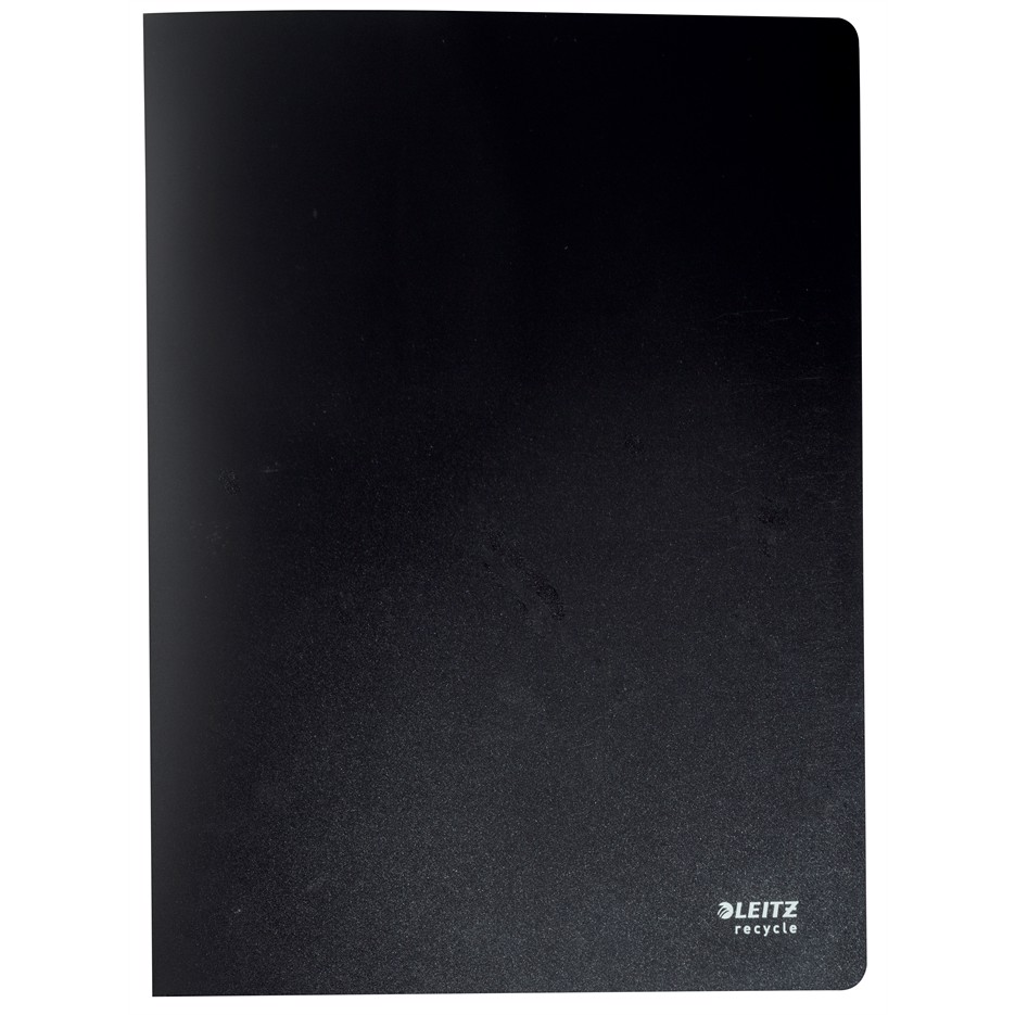 Leitz Displaybog Recycle PP mit 20 Taschen, schwarz.