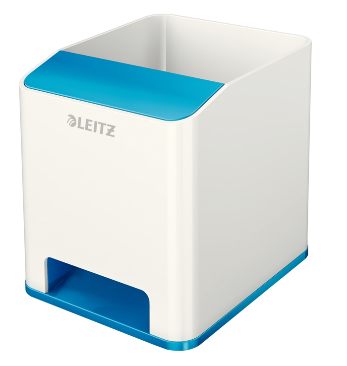 Leitz Stifthalter Sound WOW weiß/blau.