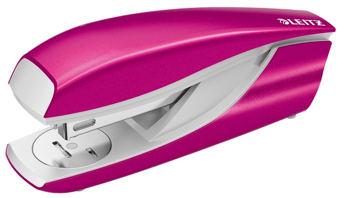 Leitz Heftgerät 5502 WOW mit 30 Blatt pink