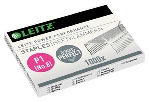 Leitz Heftklammern Nr. 8 P1 für bis zu 15 Blatt (1000 Stück)