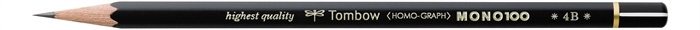 Tombow Bleistift MONO 100 4B (12)