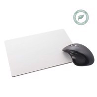 Mousepad - 265 x 190 x 5 mm Black Foam - White Top