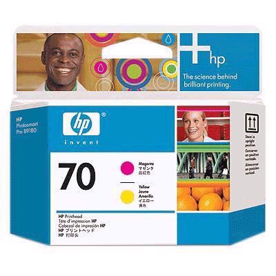 HP 70 - Magenta und Yellow Druckkopfer 
