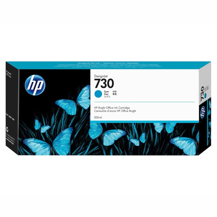 HP 730 300-ml-Patrone Cyan DesignJet-Patrone