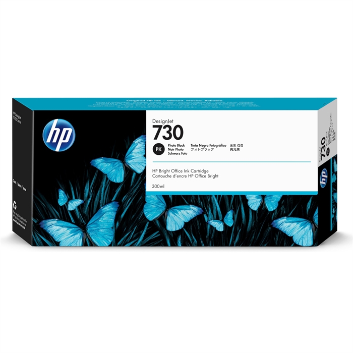 HP 730 300-ml Photo Black DesignJet-Patrone