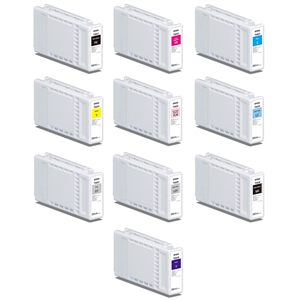 Komplettsatz 350-ml-Tintenpatronen für Epson SureColor P7300 und P9300