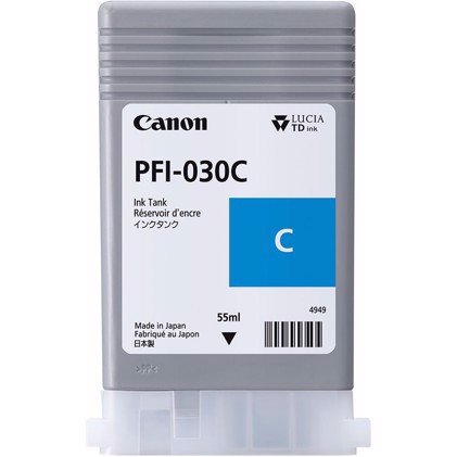 Canon Cyan PFI-030C - 55 ml Kartusche