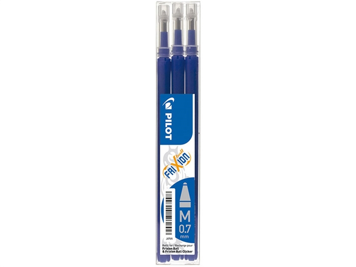 Pilot Frixion Clicker 0,7 Refill blau (3)