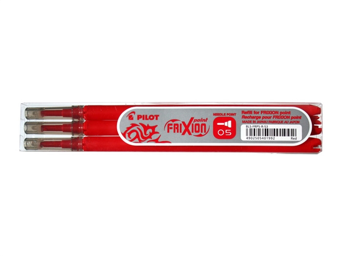 Pilot Frixion Point Clicker 0,5 Refill rot (3)