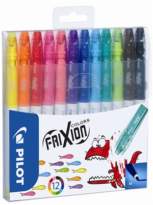 Pilot Frixion Colors 0,7 sind Farben (12)