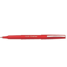 Pilot Filzstift m/Kappe Fineliner 1,2 rot