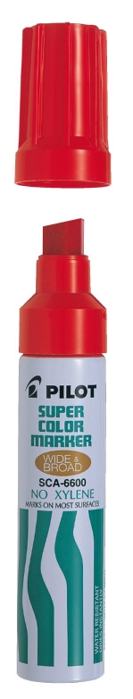 Pilot Marker Super Color Jumbo 10,0mm rot