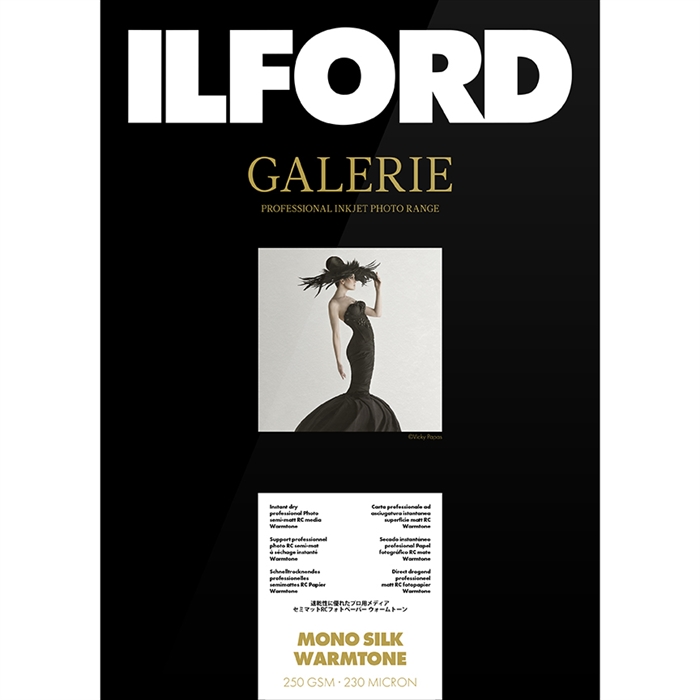 Ilford Mono Silk Warmtone for FineArt Album - 210mm x 335mm - 25 blättern