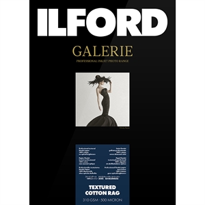 Ilford Textured Cotton Rag for FineArt Album - 210mm x 335mm - 25 blättern