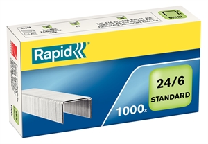 Rapid Heftklammern 24/6 Standard (1000)