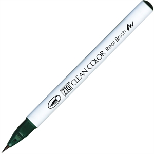 ZIG Clean Color Brush Pen 400 Fl. Marinegrün