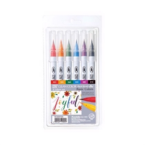 ZIG Clean Color Brushes Stiftset mit 6 Stück