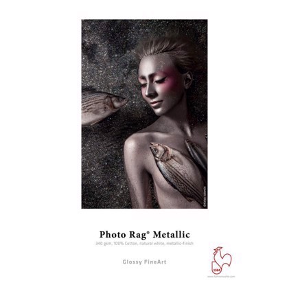 Hahnemühle Photo Rag Metallic 340 g/m² - 36" x 12 Meter