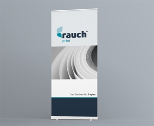 Rauch Roll-Up 200M "weißer Rücken" DisplayPlus Universal weißer Rücken - 270 g/m², 50" x 20 Meter