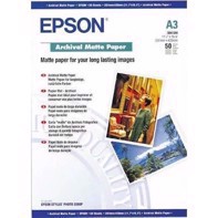 Epson Archival Matte Paper 192 g, A3 - 50 blättern