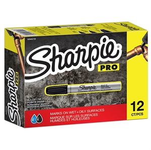 Sharpie Marker, Metall, klein, 1/3mm, schwarz