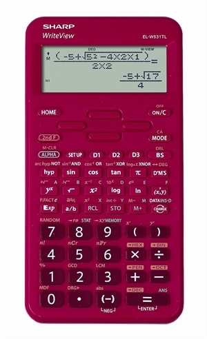 Scharfer wissenschaftlicher Taschenrechner EL-W531TL in Pink