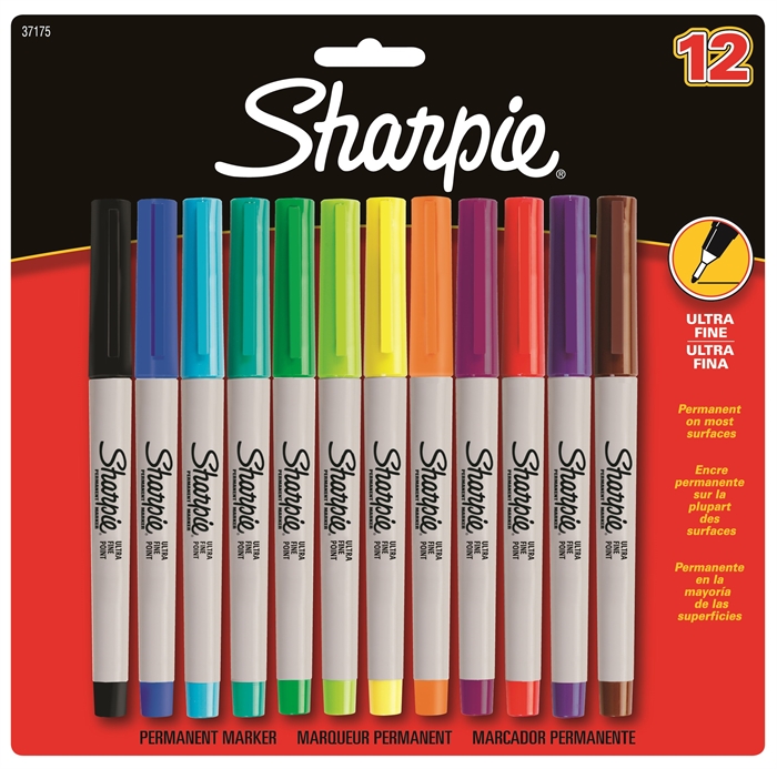 Sharpie Marker Ultra Fine 0,5mm case (12)