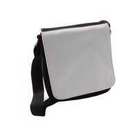 Shoulder Bag Small, Black 190 x 220 mm, Velcro Strap