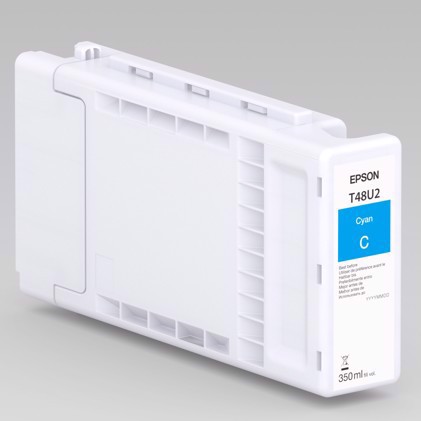 Epson Cyan T48U2 - 350 ml Druckerpatrone