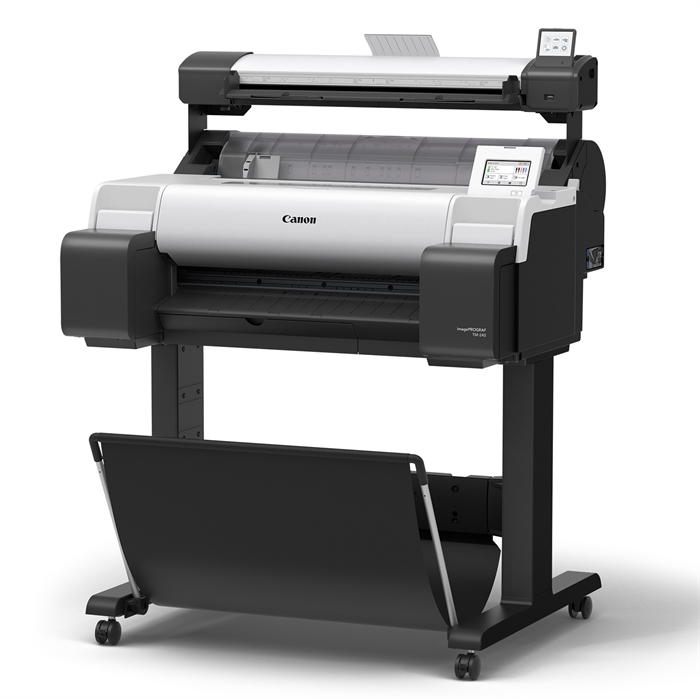 Canon IMAGEPROGRAF TM-240 mit Ständer und Scan