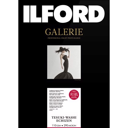 Ilford GALERIE Tesuki-Washi Echizen 110 - 10 x 15 (102 mm x 152 mm), 50 Blatt