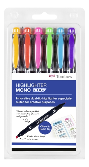 Tombow Overstregningspen MONO edge set ass (6)