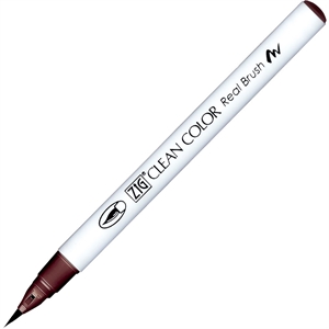 ZIG Clean Color Brush Pen 207 Bordeaux Rot