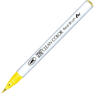 ZIG Clean Color Brush Pen 501 Mittelgelb