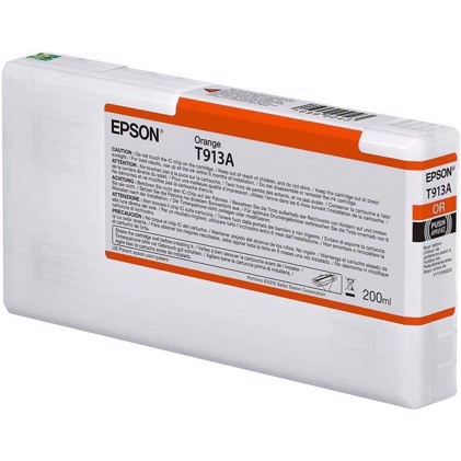 Epson Orange T913A - 200 ml bläckpatron