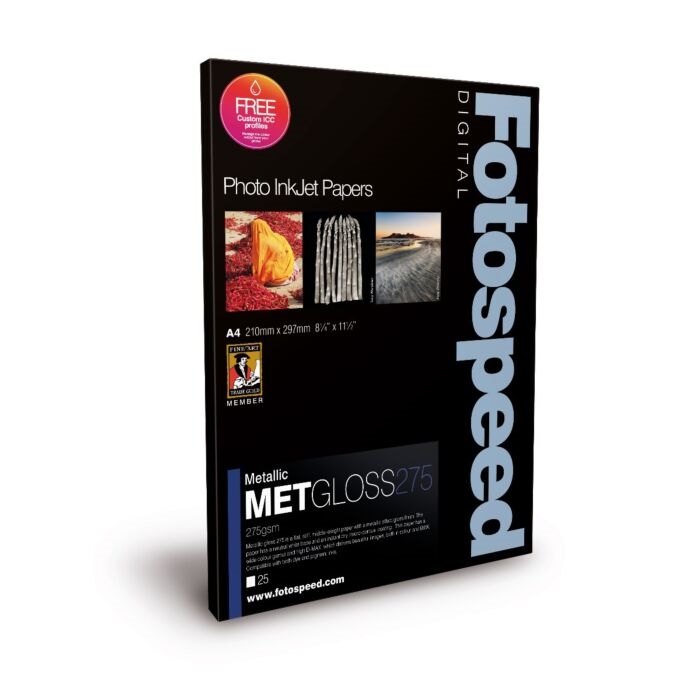 Fotospeed Metallic Gloss 275 g/m² - A2, 25 sheets