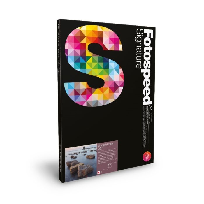 Fotospeed Glattes Baumwollpapier 300 g/m² - A4, 25 Blätter