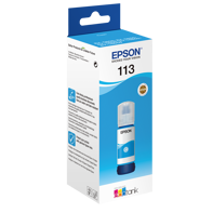 Beschreibung der Epson 113 EcoTank Cyan Tintenflasche