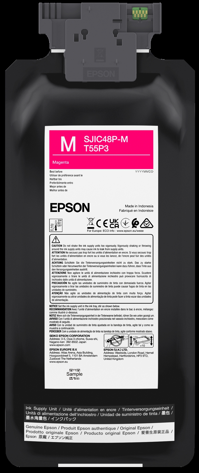 Epson Magenta druckerpatrone für Epson ColorWorks C8000