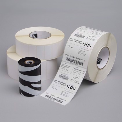 Zebra Z-Perform 1000T, label roll, normal paper, 102x38mm